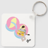 キーチェーン：ローレン キーホルダー (裏面)