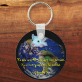 キーチェーン：ワールドラット キーホルダー (正面)