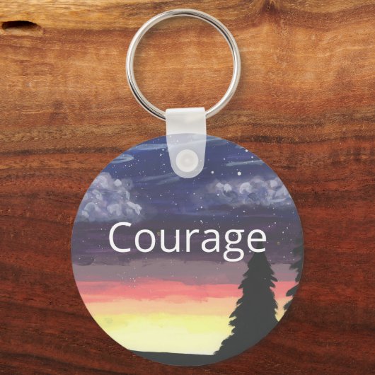 キーチェーン – 勇気 (正面)