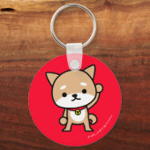 キーチェーン – 子犬 – RedBack (正面)