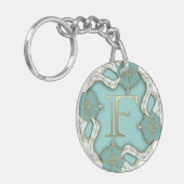 キーチェーン（文字F） キーホルダー (正面左)