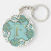 キーチェーン（文字F） キーホルダー (裏面)
