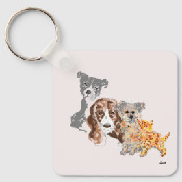 キーチェーン：旅行仲間 キーホルダー