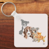 キーチェーン：旅行仲間 キーホルダー (正面)