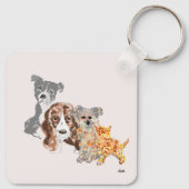 キーチェーン：旅行仲間 キーホルダー (裏面)