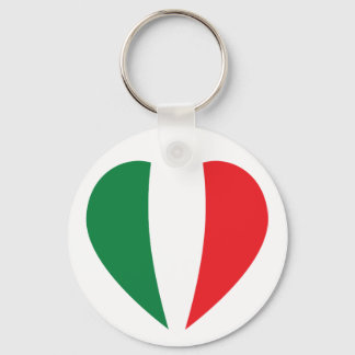 キーチェーン:私のハートはイタリア キーホルダー