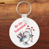 キーチェーン – 私のバレンタイン？ (正面)