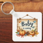 キーチェーン – 秋ベビシャワーキーチェーン (正面)