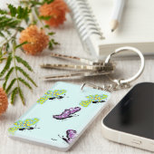 キーチェーン/蝶 キーホルダー (正面右)