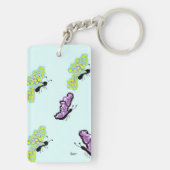 キーチェーン/蝶 キーホルダー (裏面)