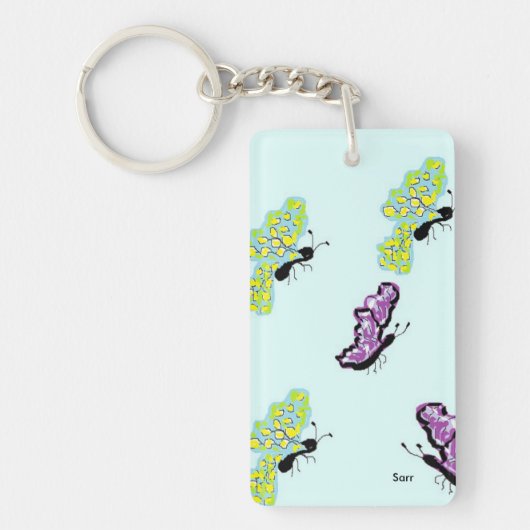 キーチェーン/蝶 キーホルダー (正面)