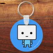 キーチェーン – 豆腐 – BlueBack (正面)