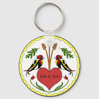 キーチェーン – 長、ハッピー人間関係16進