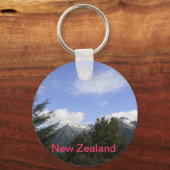 キーチェーン – 雪の山のキャップ (正面)