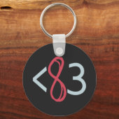 キーチェーン – 黒 (正面)