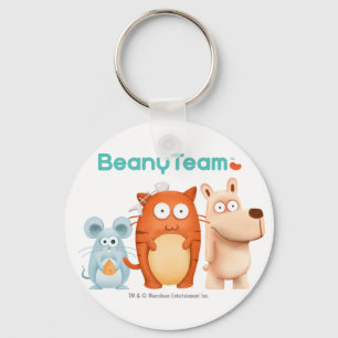 キーチェーン: BeanyTeam™ - Cat & Mouse & Dog キーホルダー