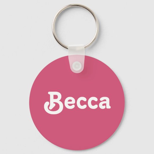 キーチェーン Becca (正面)