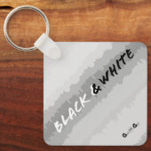 キーチェーン "Black & White" (正面)