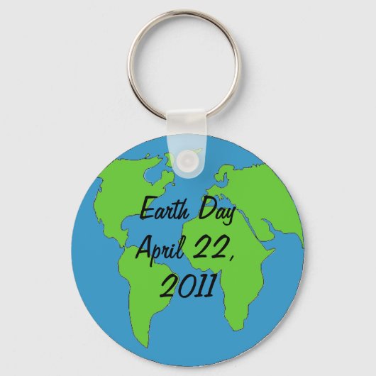 キーチェーン – Earth Day 2011 (正面)