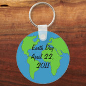 キーチェーン – Earth Day 2011 (正面)