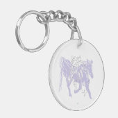 キーチェーン/ Horse'sを愛する人のために キーホルダー (正面左)