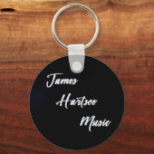 キーチェーン - JH Music ロゴ (裏面)