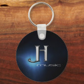 キーチェーン - JH Music ロゴ (正面)