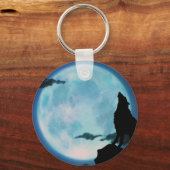 キーチェーン: Lone Wolfキーチェーン キーホルダー (正面)