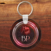 キーチェーン – M&S桃 (正面)