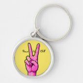 キーチェーン「Peace & Chill」エネル前向きギー キーホルダー (正面)