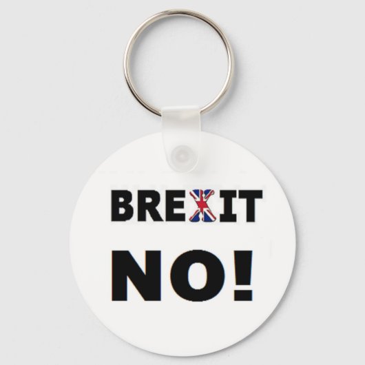 キーチェーンBrexit No キーホルダー (正面)