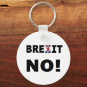 キーチェーンBrexit No キーホルダー (正面)