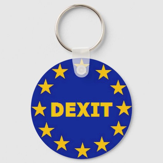 キーチェーンEU Dexit キーホルダー (正面)