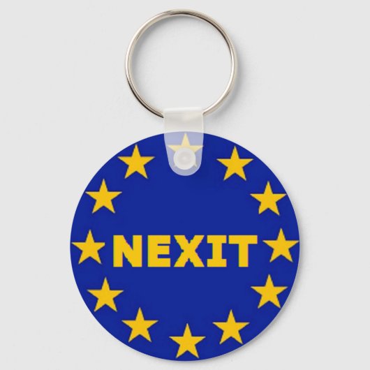 キーチェーンEU Nexit キーホルダー (正面)