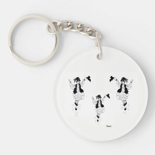 キーチェーンGreek Evzone's キーホルダー (正面)