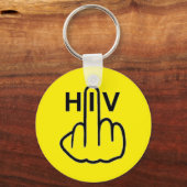 キーチェーンHIVフリップ キーホルダー (正面)