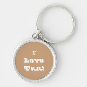 キーチェーンI Love Tan キーホルダー