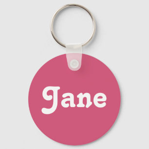 キーチェーンJane キーホルダー