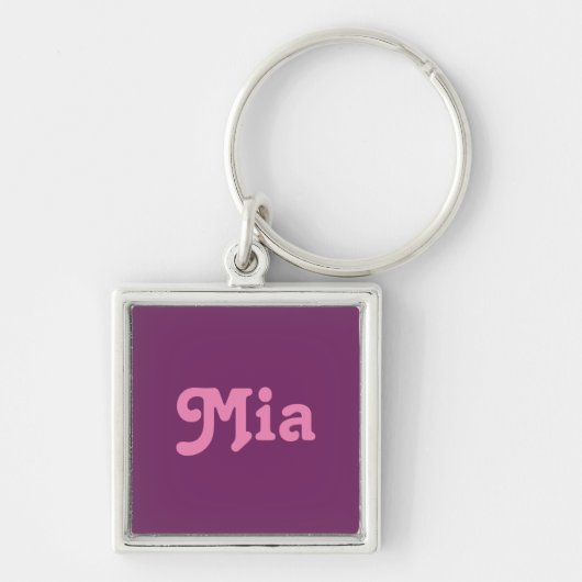 キーチェーンMia キーホルダー (正面)