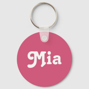 キーチェーンMia キーホルダー