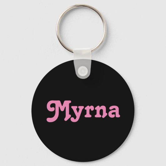 キーチェーンMyrna キーホルダー (正面)
