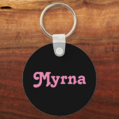 キーチェーンMyrna キーホルダー (正面)