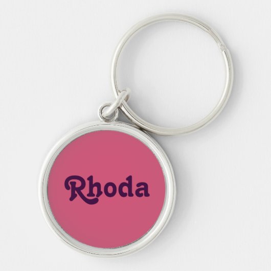 キーチェーンRhoda キーホルダー (正面)