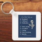 キーチェーンX線 キーホルダー (正面)