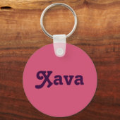キーチェーンxava キーホルダー (正面)