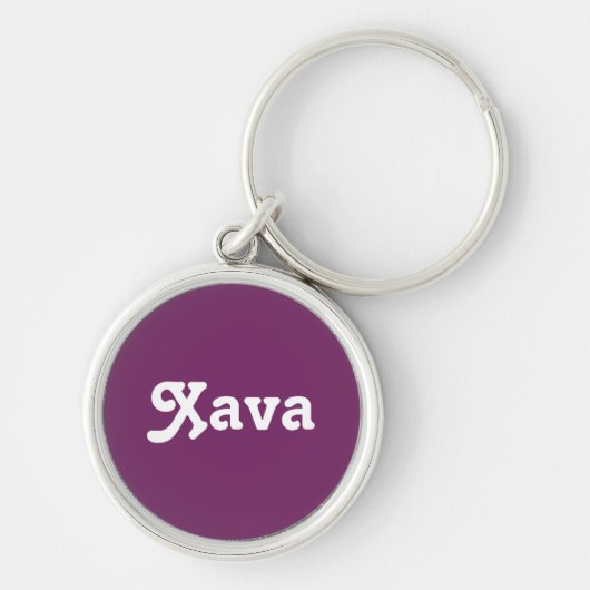 キーチェーンxava キーホルダー (正面)