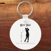 キーチェ最高のーンパパ（パー） キーホルダー (正面)