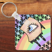 キーチェ芸術的ーン キーホルダー (正面)