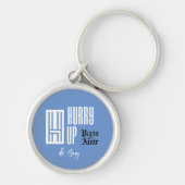 キーチェ買ーンを急ぐ キーホルダー (正面)