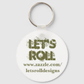 キーチェ転がーン キーホルダー (正面)